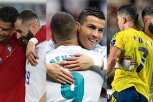 كلاسيكو الاتحاد والنصر.. مواجهة جديدة بين رونالدو وبنزيمة على صدارة الدوري السعودي مواجهة جديدة بين رونالدو وبنزيمة على صدارة الدوري السعودي
