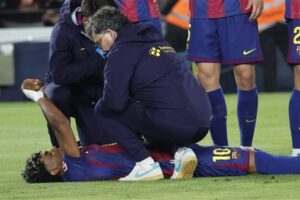 إصابة لامين يامال