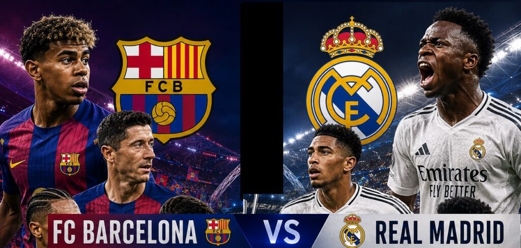 الكلاسيكو يحسم الليغا؟ ريال مدريد وبرشلونة