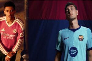 برشلونة وريال مدريد يكشفان عن القمصان الثالثة لموسم 2026-2027